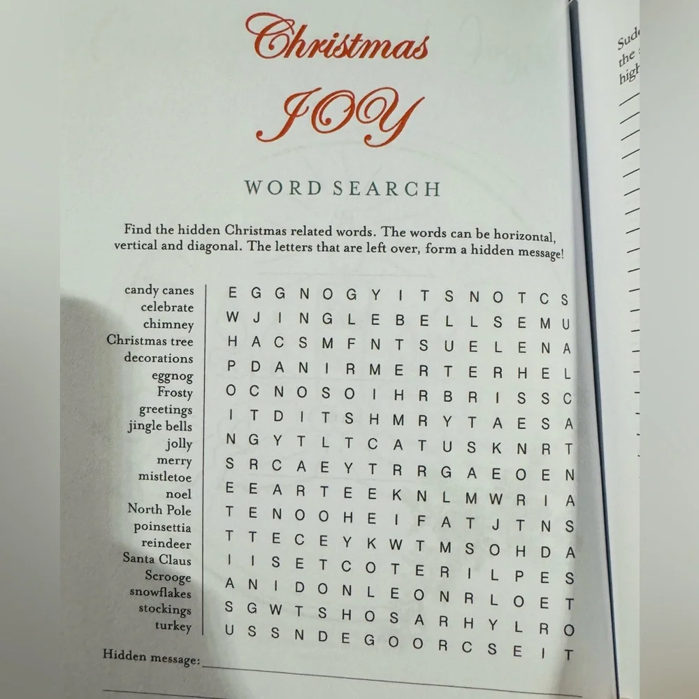 Christmas Joy Prayer Journal Daily Writing Notebook Holiday Gift Devotion